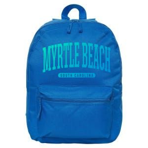 Myrtle Beach Gift College University Style Sc U Cute Gift 16 in Basic Backpack