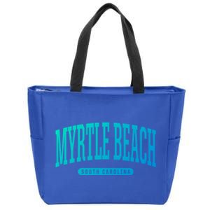 Myrtle Beach Gift College University Style Sc U Cute Gift Zip Tote Bag