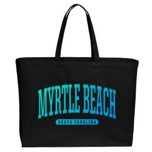 Myrtle Beach Gift College University Style Sc U Cute Gift Cotton Canvas Jumbo Tote