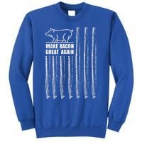 Make Bacon Great Again American Bacon Flag Pig Lovers Gift Sweatshirt