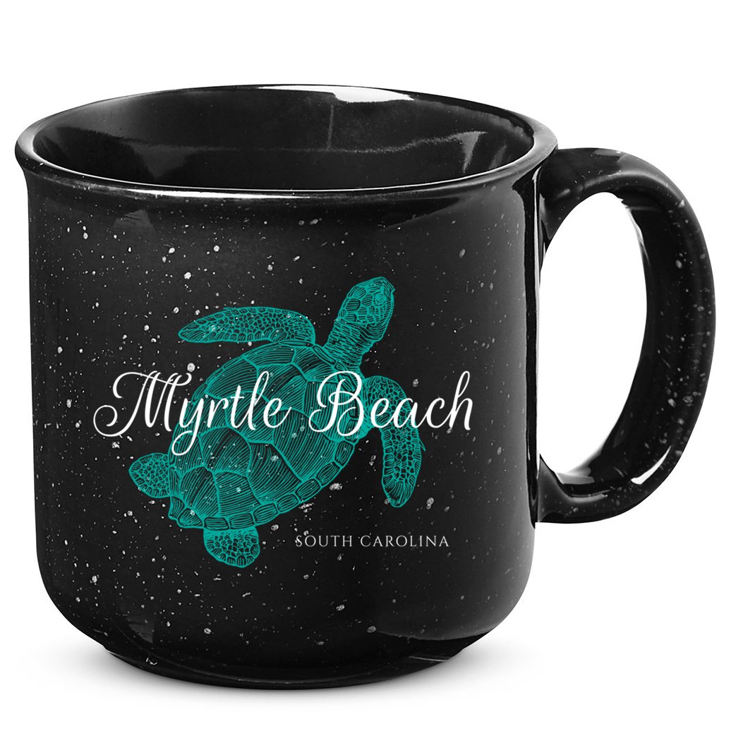 Myrtle Beach Gift 15oz Campfire Ceramic Mug