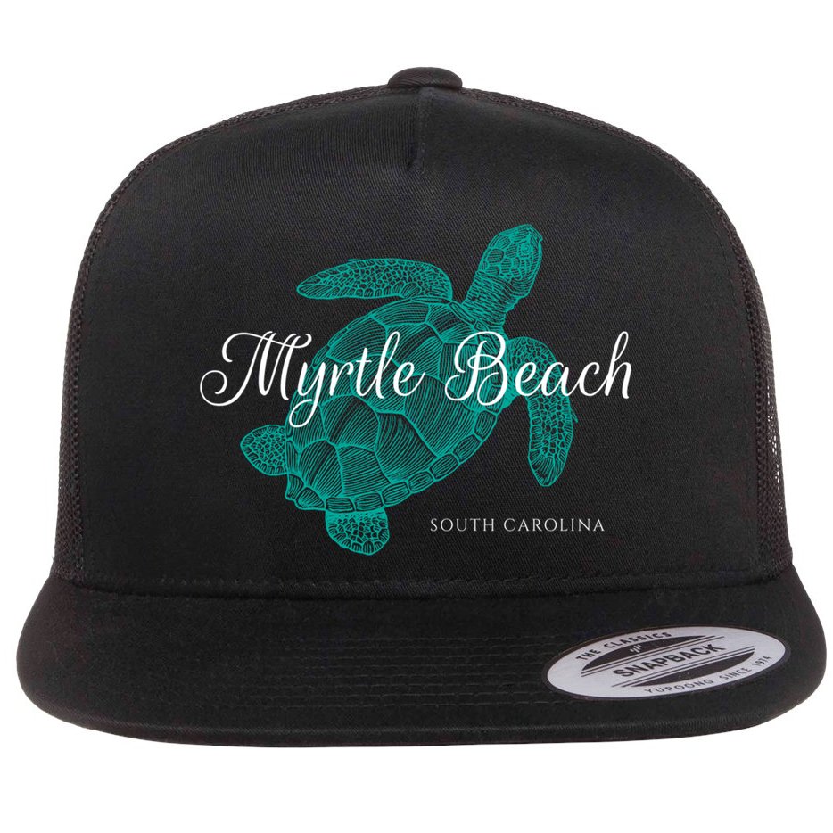 Myrtle Beach Gift Flat Bill Trucker Hat