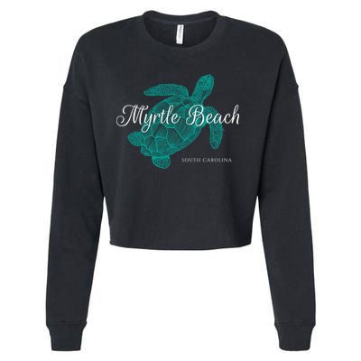 Myrtle Beach Gift Cropped Pullover Crew
