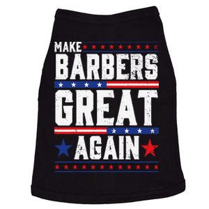 Make Barbers Great Again Barbers For Trump 2024 Gift Doggie Tank