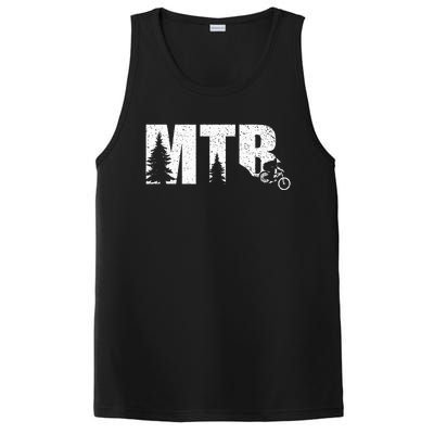 Mountain Biker Gifts Mtb Biking PosiCharge Competitor Tank