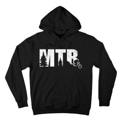 Mountain Biker Gifts Mtb Biking Tall Hoodie