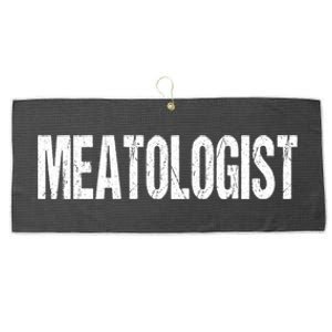 Meatologist Bbq Grill Barbecue Gift Large Microfiber Waffle Golf Towel