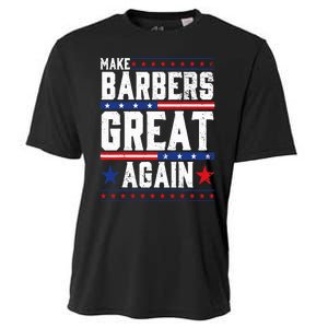 Make Barbers Great Again Barbers For Trump 2024 Cooling Performance Crew T-Shirt