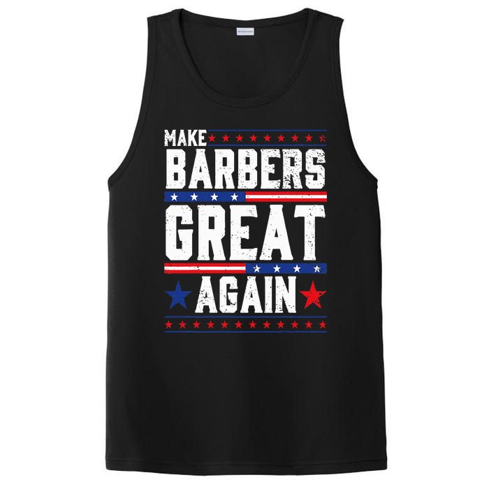 Make Barbers Great Again Barbers For Trump 2024 PosiCharge Competitor Tank