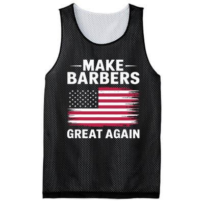 Make Barbers Great Again Barbers For Trump 2024 Mesh Reversible Basketball Jersey Tank