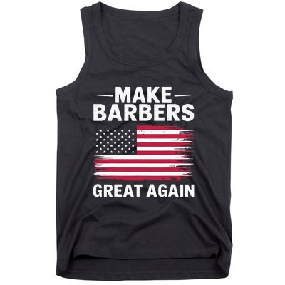 Make Barbers Great Again Barbers For Trump 2024 Tank Top