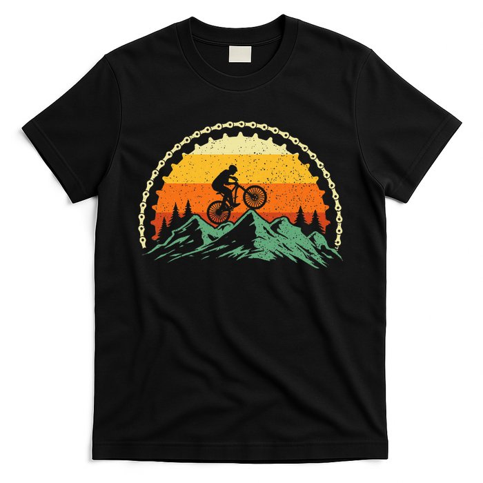 Mountain Biking Gear Bike Rider Mtb Lover Cyclist Downhill T-Shirt