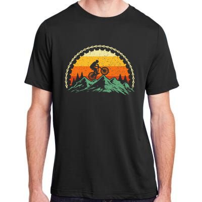 Mountain Biking Gear Bike Rider Mtb Lover Cyclist Downhill Adult ChromaSoft Performance T-Shirt