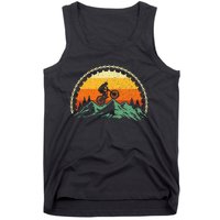 Mountain Biking Gear Bike Rider Mtb Lover Cyclist Downhill Tank Top