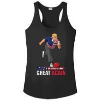 Make Bowling Great Again Ladies PosiCharge Competitor Racerback Tank