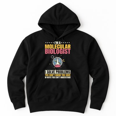 Molecular Biologist Genetic Scientist DNA Biology Science Hoodie