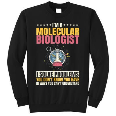 Molecular Biologist Genetic Scientist DNA Biology Science Sweatshirt