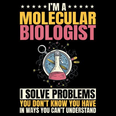 Molecular Biologist Genetic Scientist DNA Biology Science T-Shirt