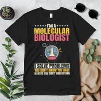 Molecular Biologist Genetic Scientist DNA Biology Science Premium T-Shirt