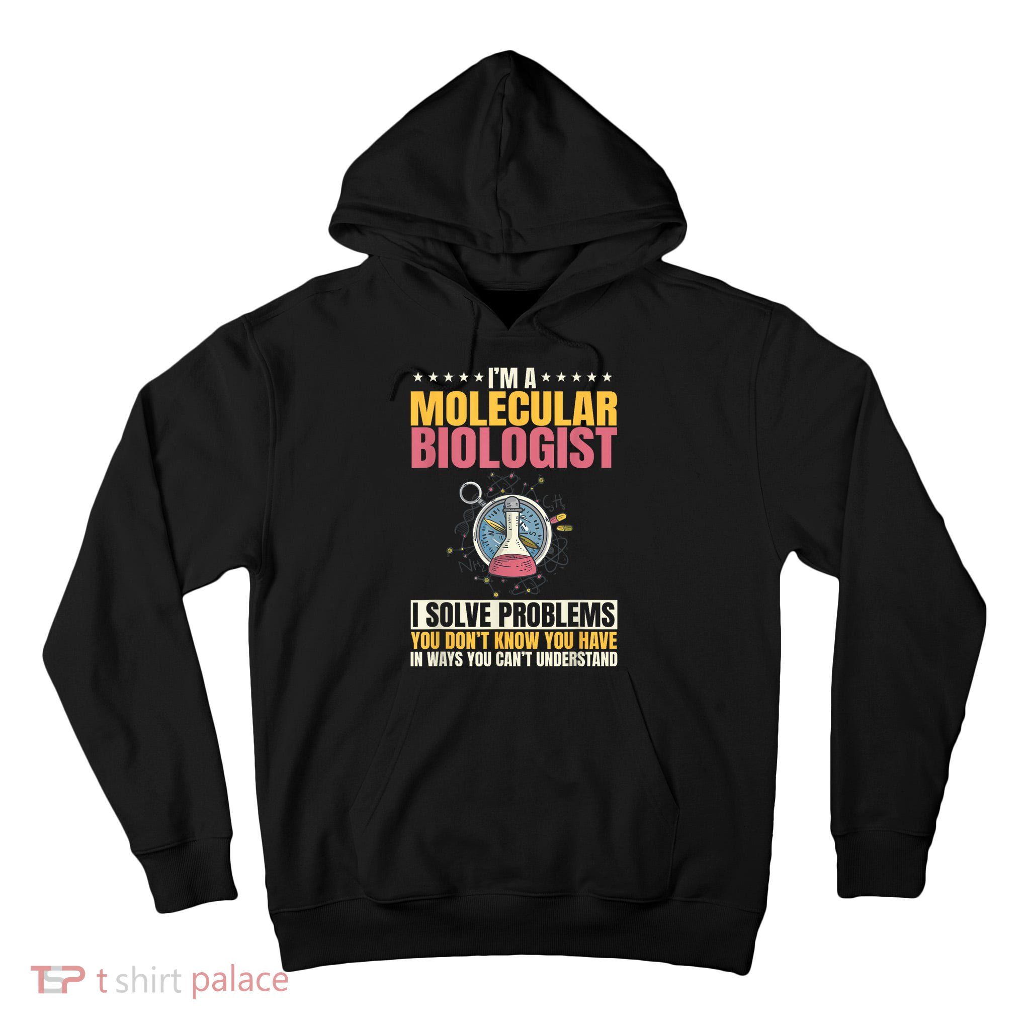 Molecular Biologist Genetic Scientist DNA Biology Science Tall Hoodie