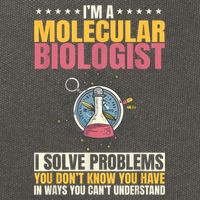 Molecular Biologist Genetic Scientist DNA Biology Science Cotton Canvas Backpack