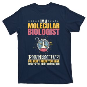 Molecular Biologist Genetic Scientist DNA Biology Science T-Shirt