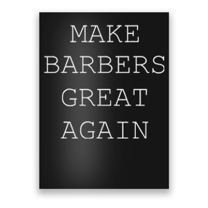 Make Barbers Great Again Poster