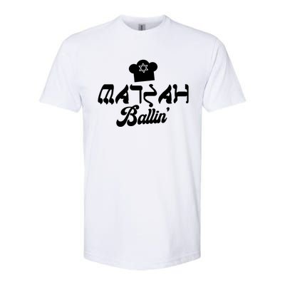 Matzah Ballin Gift Funny Jew's Passover Gift Jewish Holiday Cool Gift Softstyle CVC T-Shirt