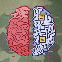Machine Brain Glitch Legacy Tie Dye Trucker Hat