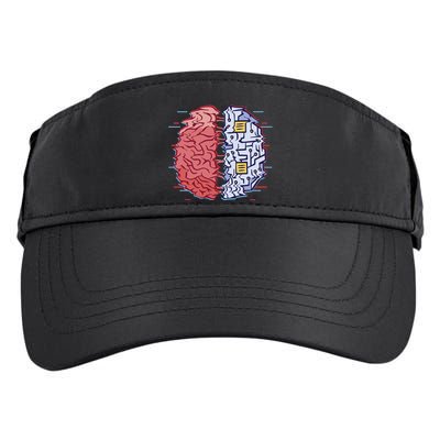 Machine Brain Glitch Adult Drive Performance Visor