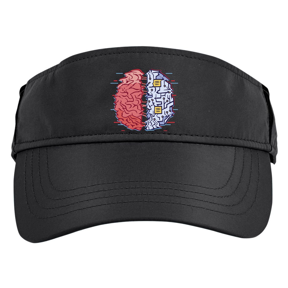 Machine Brain Glitch Adult Drive Performance Visor