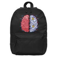 Machine Brain Glitch 16 in Basic Backpack