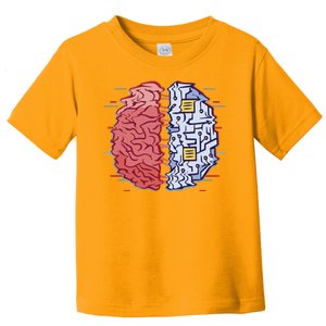 Machine Brain Glitch Toddler T-Shirt