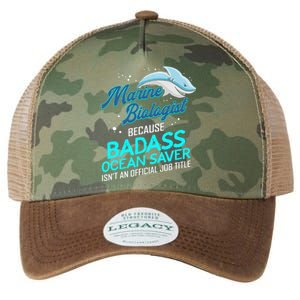 Marine Biologist Gift Marine Biology Ocean Scientist Shark Legacy Tie Dye Trucker Hat