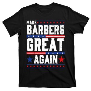 Make Barbers Great Again Barbers For Trump 2024 T-Shirt