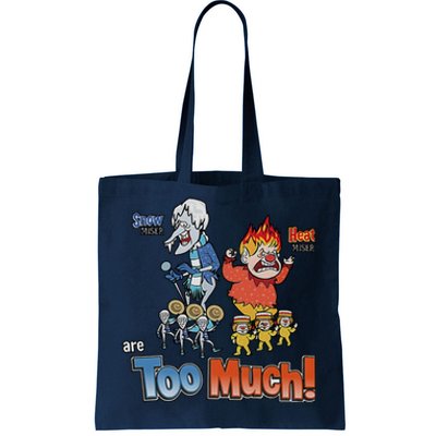 Miser Brothers Heating And Cooling Funny Brothers Tote Bag