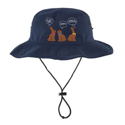 My Butt Hurts Chocolate Bunny Easter Funny Legacy Cool Fit Booney Bucket Hat