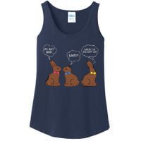 My Butt Hurts Chocolate Bunny Easter Funny Ladies Essential Tank