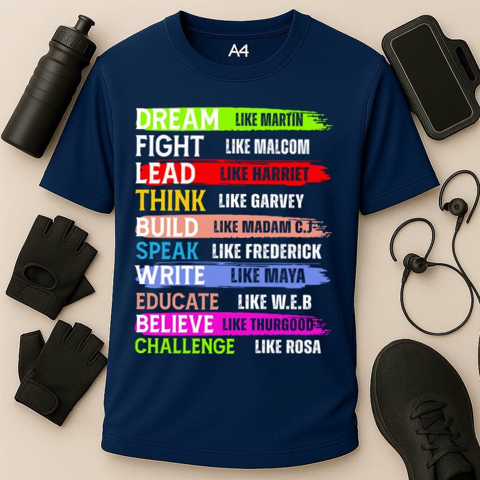 Martin Black History Month African Pride Cooling Performance Crew T-Shirt