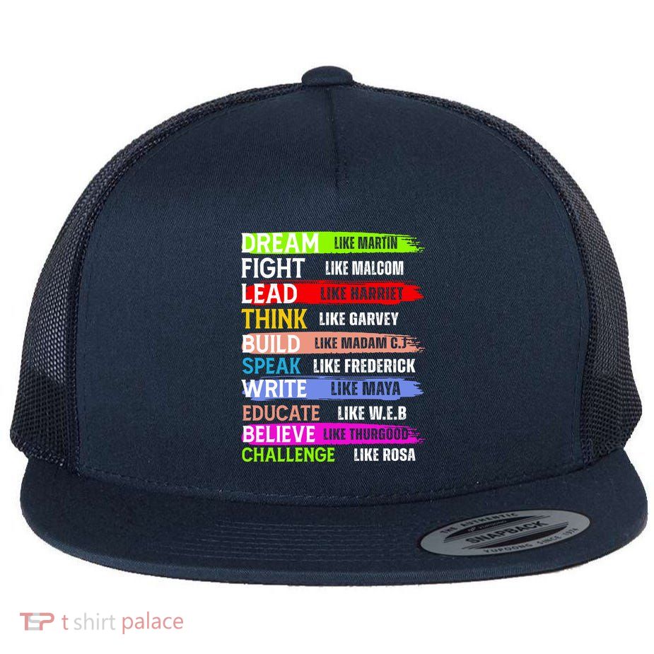 Martin Black History Month African Pride Flatbill Hat