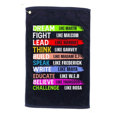 Martin Black History Month African Pride Golf Towel