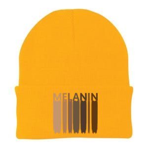 Melanin Black History Month Afrocentric Black Pride Cool Gift Knit Cap Winter Beanie