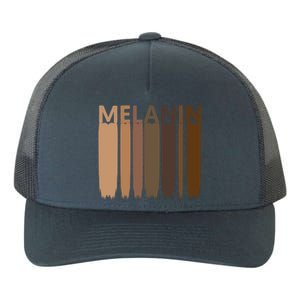 Melanin Black History Month Afrocentric Black Pride Cool Gift Yupoong Adult 5-Panel Trucker Hat