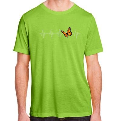 Monarch Butterflies Heartbeat Cute Milkweed Butterfly Lover Adult ChromaSoft Performance T-Shirt