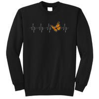 Monarch Butterflies Heartbeat Cute Milkweed Butterfly Lover Sweatshirt