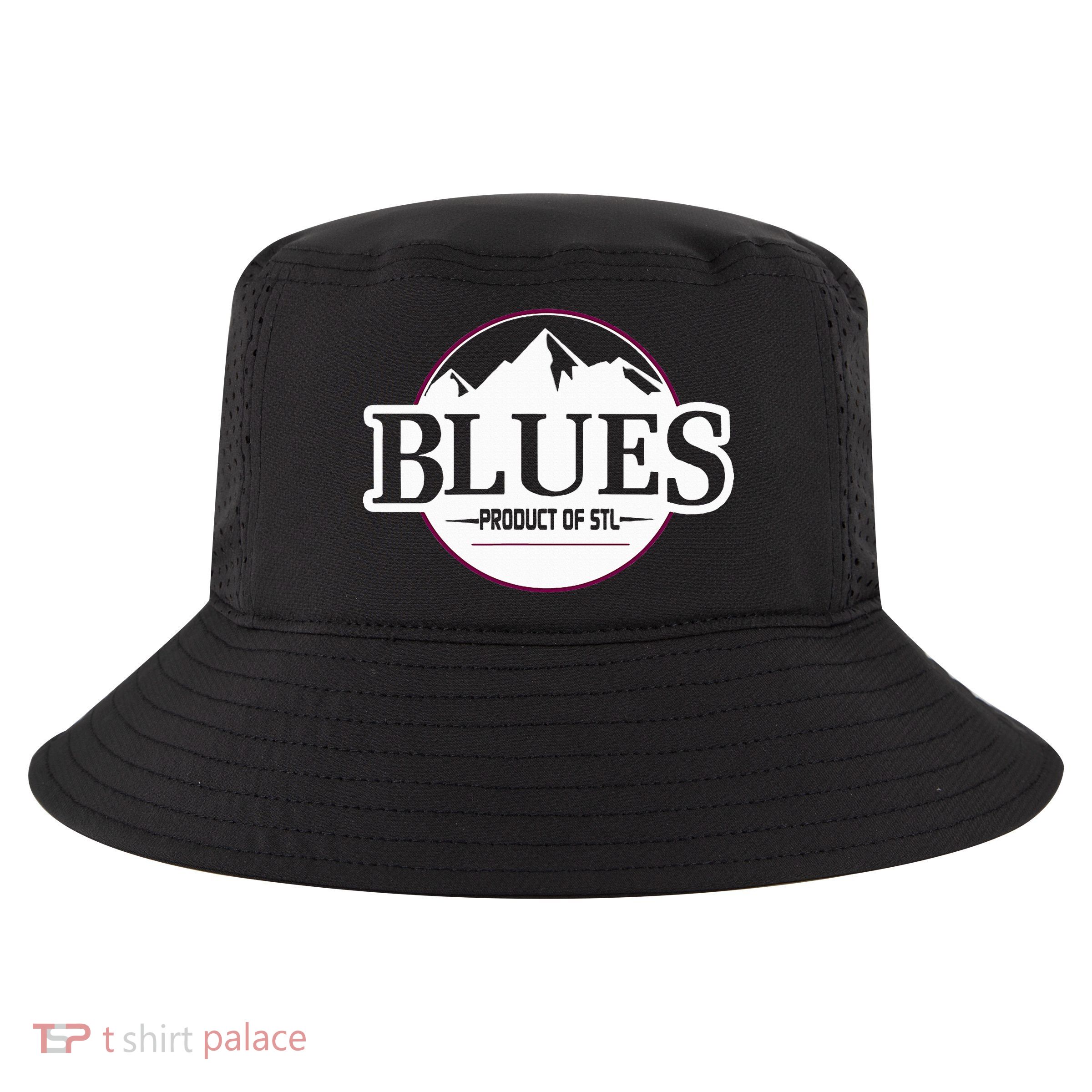 Mountain Blues Homegrown St Louis Cool Comfort Performance Bucket Hat