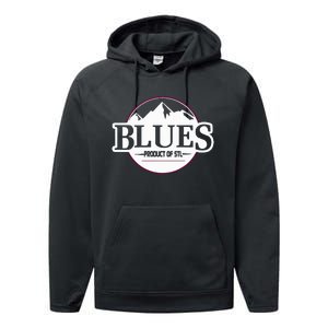 Mountain Blues Homegrown St Louis Performance Fleece Hoodie