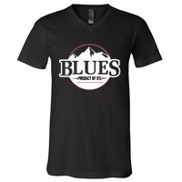 Mountain Blues Homegrown St Louis V-Neck T-Shirt