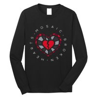 Mosaic Broken Hearts Long Sleeve Shirt