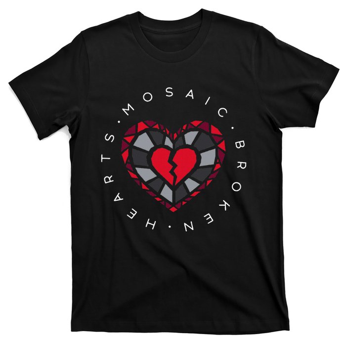 Mosaic Broken Hearts T-Shirt